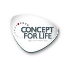 Concept For Life logo hvid